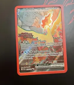 Pokemon TCG Team Rocket’s Moltres UPC 3 Stamped Promo Cards - Image 3