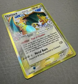 Pokemon TCG Charizard Holo Delta Species EX Crystal Guardians Card 4/100 (2006) - Image 2