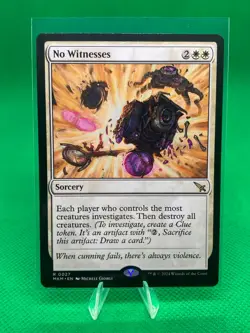 MTG No Witnesses Murders at Karlov Manor 0390 Regular Rare - Image 1
