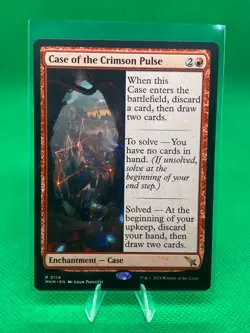 MTG - CASE OF THE CRIMSON PULSE - Murders at Karlov Manor (R) - Image 1