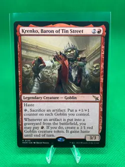 MTG Krenko, Baron of Tin Street Murders at Karlov Manor 0135 Regular Rare - Image 1