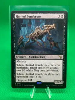 MTG - HUNTED BONEBRUTE - Murders at Karlov Manor (R) - Image 1