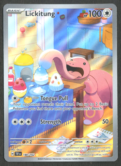 Pokemon TCG: Lickitung 180/162 Temporal Forces Illustration Rare - Image 1
