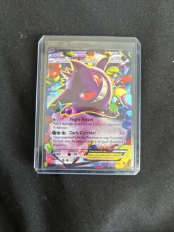 Gengar EX 34/119 (NM) - 2014 XY Phantom Forces - Ultra Rare Holo Pokemon TCG - Image 1