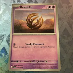 Bramblin Regular PFL 046/094 - M/NM / Mint ME02: Phantasmal Flames Pokemon - Image 1