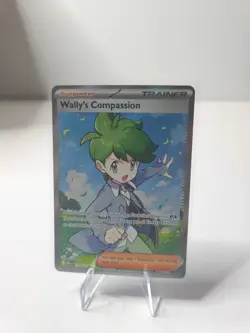 Pokemon WALLY'S COMPASSION 176/132 - Mega Evolution - RARE FULL ART - MINT - Image 1