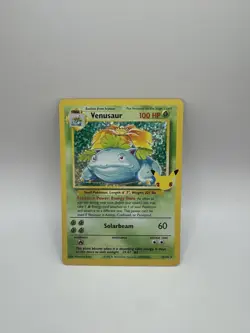 Venusaur Holo 15/102 Celebrations Classic Collection Pokemon 2021 NM - Image 1