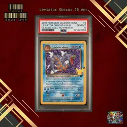 🇫🇷 LEVIATOR ROCKET PSA 10 - 25 ANS CELEBRATIONS 8/82 EB FR Carte Pokemon 🇫🇷 - Image 1