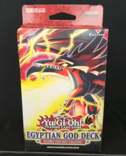 Yugioh Egyptian God Deck: Slifer the Sky Dragon Structure Deck Sealed YuGiOh - Image 1