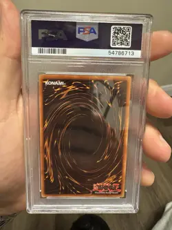 2002 Blue-Eyes White Dragon LOB-001 Unlimited PSA 8 💎1.5 Wavy Original Print💎 - Image 3