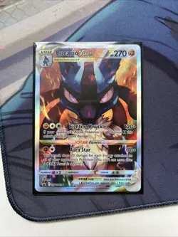 Pokemon TCG Crown Zenith Lucario VSTAR Promo Card SWSH291 - Image 1