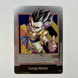 Energy Marker E-88 Silver Manga Booster 02 Dragon Ball Card English - Image 1