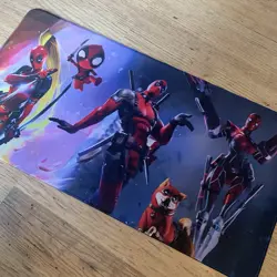 Deadpool Rubber Playmat Play Mat For Trading Card Games Tcg Cards Marvel - Image 1