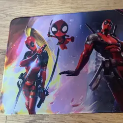 Deadpool Rubber Playmat Play Mat For Trading Card Games Tcg Cards Marvel - Image 2