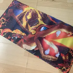 Charizard Rubber Playmat Play Mat For Tcg Trading Card Game Pokemon - Image 1