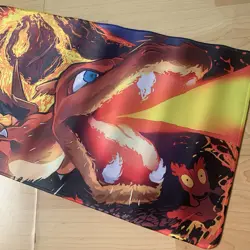 Charizard Rubber Playmat Play Mat For Tcg Trading Card Game Pokemon - Image 2