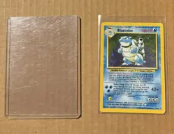 1999 Pokemon Blastoise Base Set Holo Rare Card 2/102 HP - Ungraded - Image 4