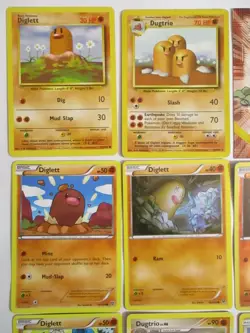 Diglett & Dugtrio 15 Pokemon Card Lot Various Sets No Dups Alolan WOTC & Modern - Image 2
