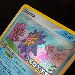 STARMIE EX Deoxys POKEMON Holo Stamped 2005 Trading Card 48/107 TCG - Image 2