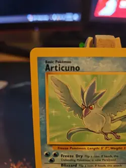 Fossil Articuno Pokemon TCG Card Regular Rare, 17/62 LP - Image 2