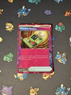Pokemon Cards Treasure Tracker 131/131 Holo Ace Spec Prismatic Evolutions - (NM) - Image 1