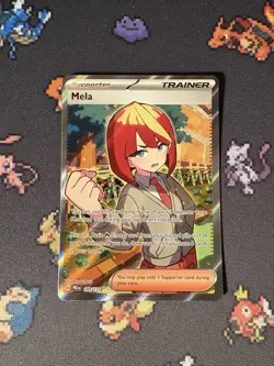 Pokemon Cards Mela 140/131 Secret Rare Prismatic Evolutions - (NM) #4 - Image 1