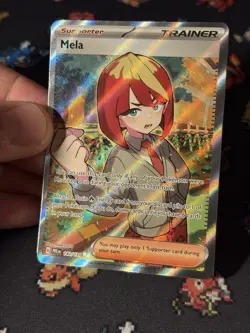 Pokemon Cards Mela 140/131 Secret Rare Prismatic Evolutions - (NM) #4 - Image 2