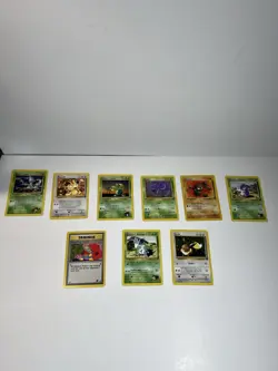Vintage Pokemon TCG 30 Cards - Box - Booklets - LOT - Image 3