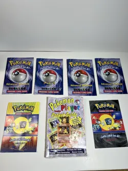 Vintage Pokemon TCG 30 Cards - Box - Booklets - LOT - Image 4