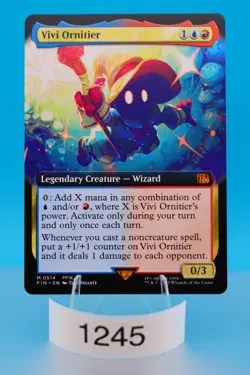 MTG Vivi Ornitier (Extended Art) Final Fantasy Regular #514 - Image 1