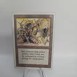 Magic the Gathering ~ MTG ~ 1x Meekstone ~ 3rd Edition ~ HP ~ REVISED - Image 1