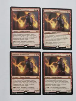 4x Seasoned Pyromancer - Modern Horizons 1 - Near Mint - MTG - Image 1