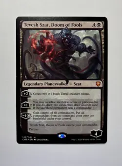 Tevesh Szat Doom Of Fools Commander Legends #153 NM MTG - Image 1