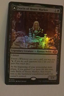 Sorin of House Markov FOIL NM MH3 Magic the Gathering MTG Modern Horizons 3 - Image 1