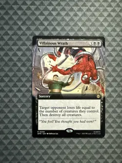 MTG Villainous Wrath #0259 Extended Art Rare Marvel’s Spider-Man (SPM) - Image 1