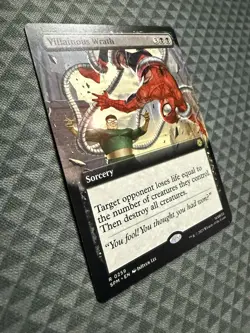 MTG Villainous Wrath #0259 Extended Art Rare Marvel’s Spider-Man (SPM) - Image 2