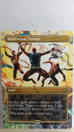 Multiversal Passage Non-Foil Full Art Rare [NM] - MTG SPM - Image 1