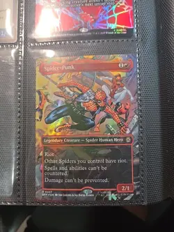 Spider-Punk (0207) (Borderless) Marvel's Spider-Man Foil - Image 1