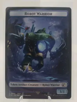 Sephiroth, One-Winged Angel / Robot Warrior #0024 Emblem Token MTG NM Regular - Image 2