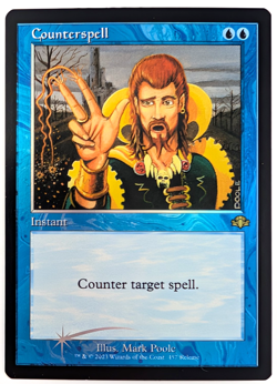 Magic: The Gathering Counterspell Retro Art Foil Promo Mark Poole NM/M - Image 1