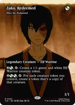 Zuko, Redeemed Rhys the Redeemed Borderless Avatar The Last Airbender Eternal NM - Image 1