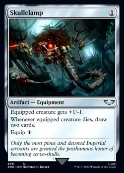 Skullclamp (Surge Foil) [Warhammer 40,000] Foil Near Mint - Image 1