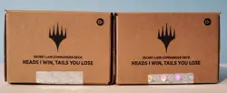 MTG Secret Lair Heads I Win Tails You Lose Commander Magic the Gathering SEALED! - Image 2