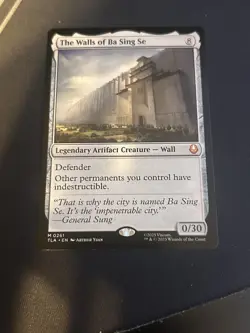 MTG - The Walls Of Ba Sing Se: Avatar The Last Airbender, Mythic Rare, NM - Image 1