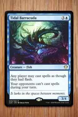 Tidal Barracuda / Commander 2020 *Pack Fresh NM* Magic the Gathering MTG - Image 1