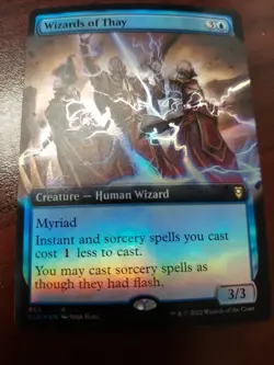 Wizards of Thay (Extended Art) Commander Legends: Battle for Baldur's Gate Foil - Image 1