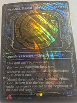 Nezahal, Primal Tide (Halo Foil) Secret Lair Drop Foil WOTC - Image 1