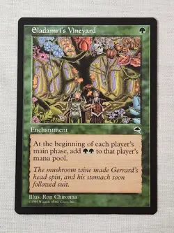 NM Eladamri's Vineyard Tempest Mtg Magic the Gathering - Image 1