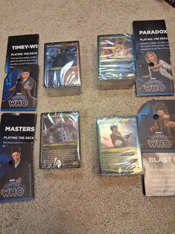 Magic The Gathering Doctor Who Commander Deck Set Sealed Decks No Retail pkg - Image 1