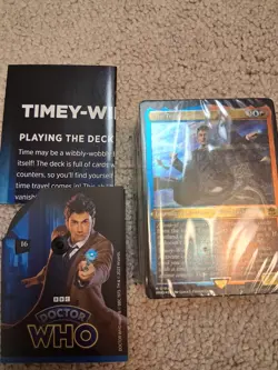 Magic The Gathering Doctor Who Commander Deck Set Sealed Decks No Retail pkg - Image 2
